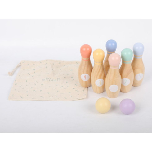 Dřevěné kuželky pro děti