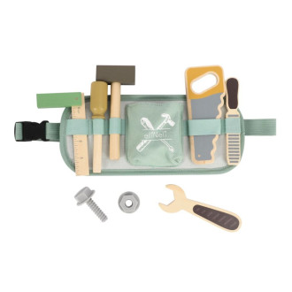 Dřevěné nářadí pro děti s páskem