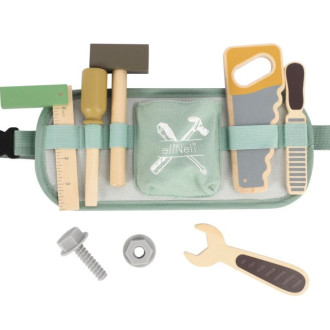 Dřevěné nářadí pro děti s páskem