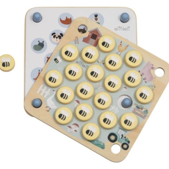 Drevené pexeso pre deti 10v1 - Včeličky Drevené pexeso pre deti 10v1 - Včeličky