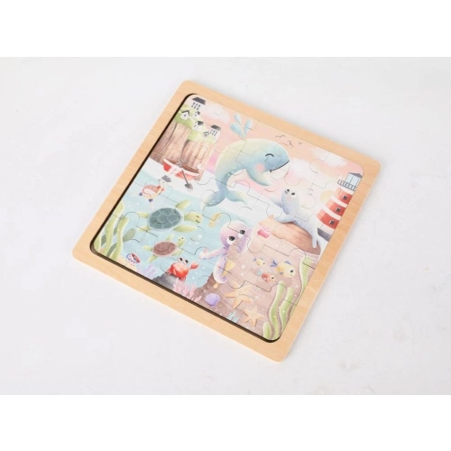 Drevené puzzle Morský svet, 25 dielikov