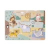 Drevené vkladacie puzzle so zvukmi - zvieratká v ZOO