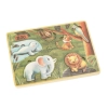 Drevené vkladacie puzzle so zvukmi - zvieratká zo ZOO