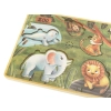 Drevené vkladacie puzzle so zvukmi - zvieratká zo ZOO