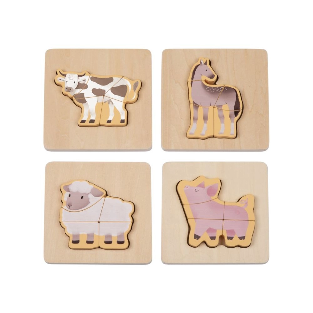 Drevený Montessori box hračiek pre deti od 1 roku