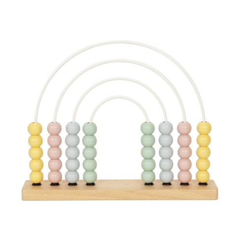 Dřevěný Montessori edukační box na matematiku a abecedu