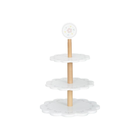 Drevený stojan s dezertami a cukrovinkami