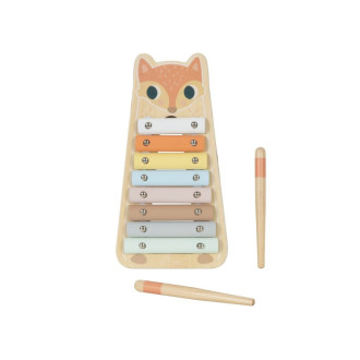 Drevený xylofón pre deti - Líška