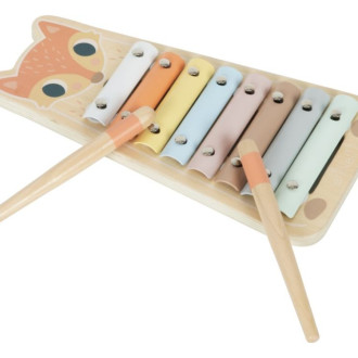 Drevený xylofón pre deti - Líška