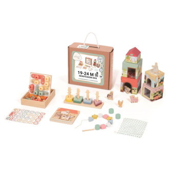 Edukačný Montessori box pre deti 19–24 mesiacov