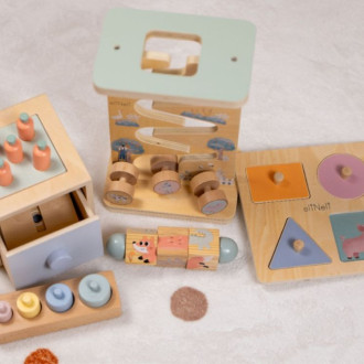 Edukatívny box montessori hračiek pre deti od 1 roka (13–⁠18 mesiacov)