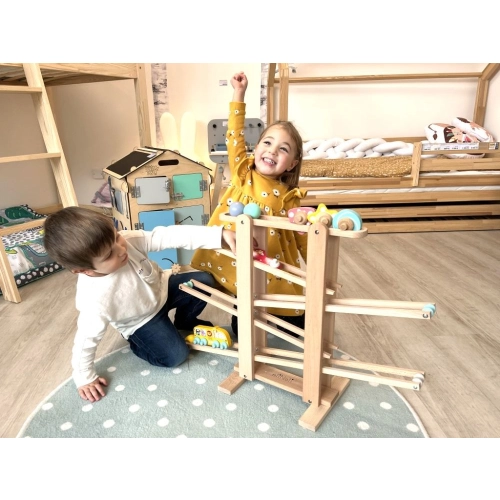 Guľôčková dráha XL set auto + bus ZDARMA