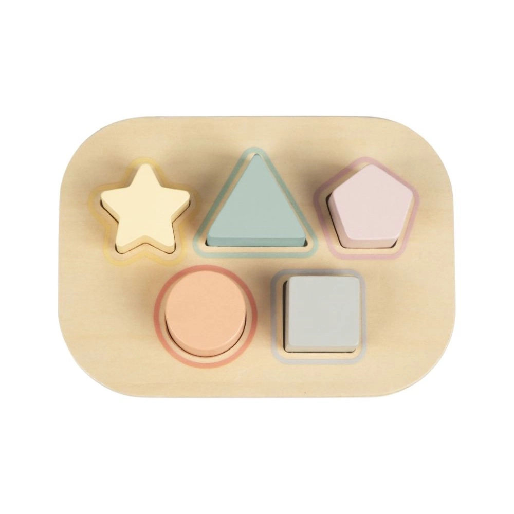 Hrací box ZOO 4v1 - vkladačka + pyramída + ťahacia hračka