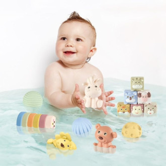Hračky do vody pre deti - sada 4v1 so zvieratkami