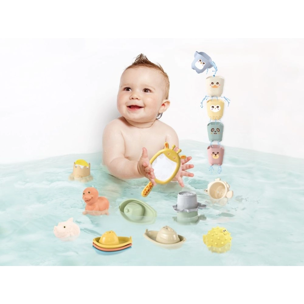 Hračky do vody pre deti - sada 5v1 so zvieratkami zo zoo