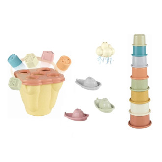 Hračky do vody pro děti - sada 5v1 v kbelíku