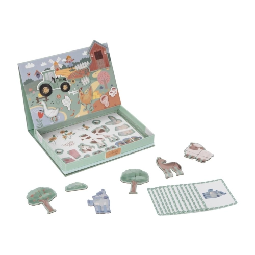 Magnetická hra a puzzle Farma