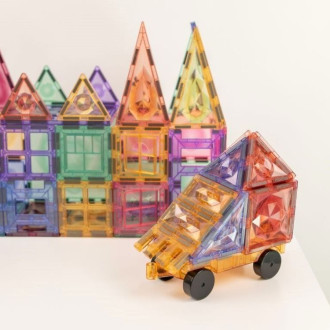 Magnetická stavebnica - 108 ks