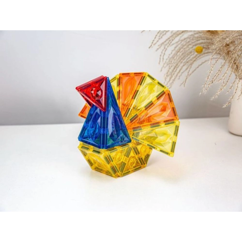 Magnetická stavebnica - 108 ks