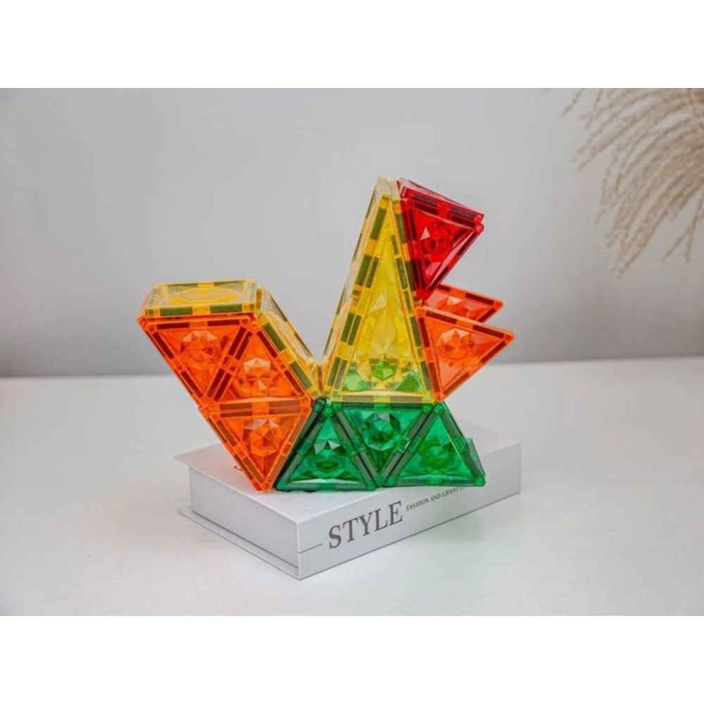 Magnetická stavebnica - 108 ks