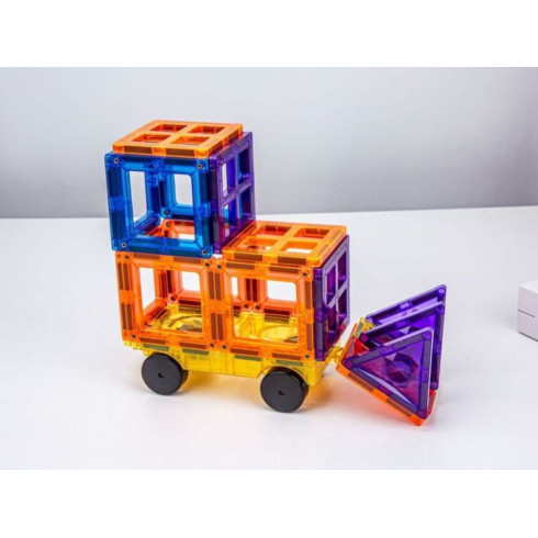 Magnetická stavebnice – 108 dílů