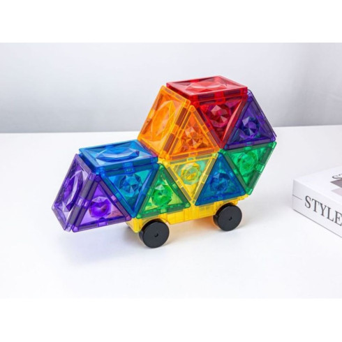 Magnetická stavebnice – 108 dílů