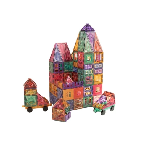 Magnetická stavebnice – 188 dílů