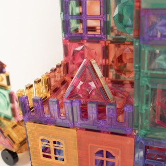 Magnetická stavebnica - 188 ks