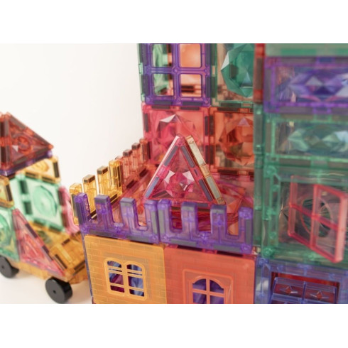 Magnetická stavebnica - 188 ks