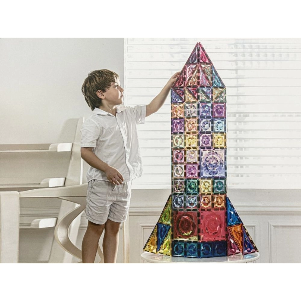 Magnetická stavebnica - 188 ks