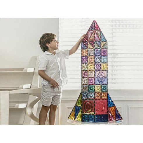 Magnetická stavebnica - 188 ks