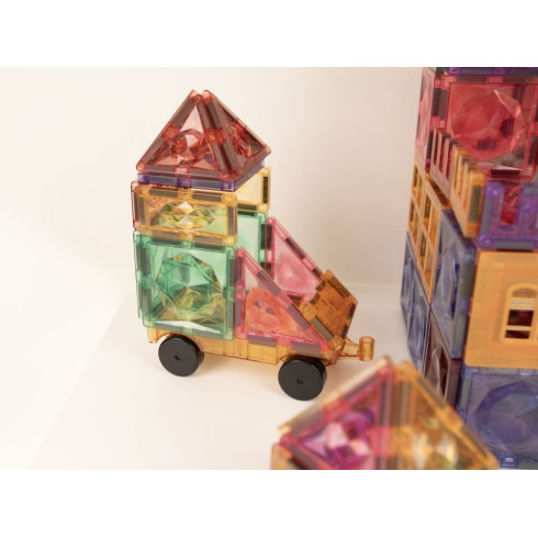 Magnetická stavebnica - 188 ks