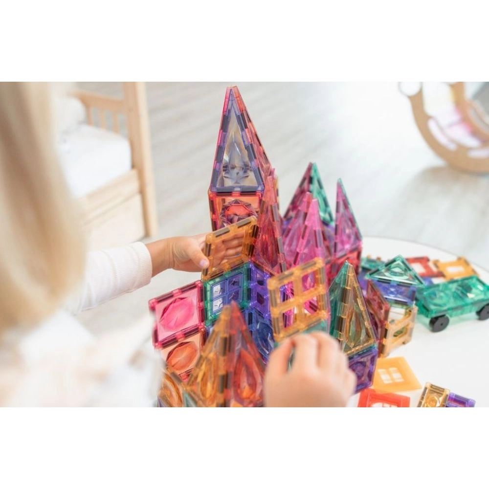 Magnetická stavebnica - 188 ks