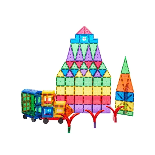 Magnetická stavebnica pre deti, 152 ks