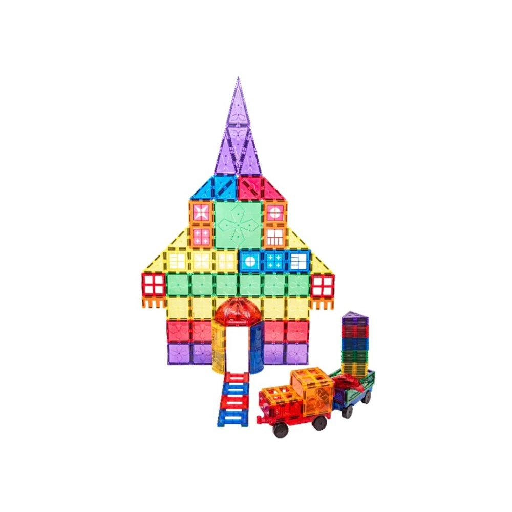 Magnetická stavebnica pre deti, 152 ks