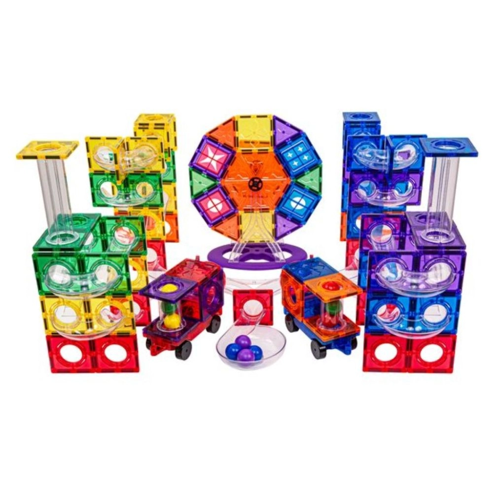 Magnetická stavebnica so svietiacimi gulôčkami, 222 ks