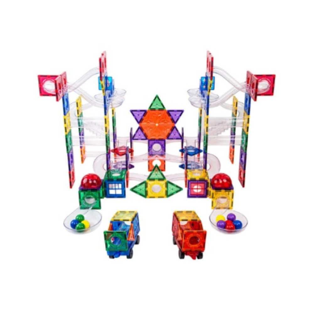 Magnetická stavebnica so svietiacimi gulôčkami, 222 ks