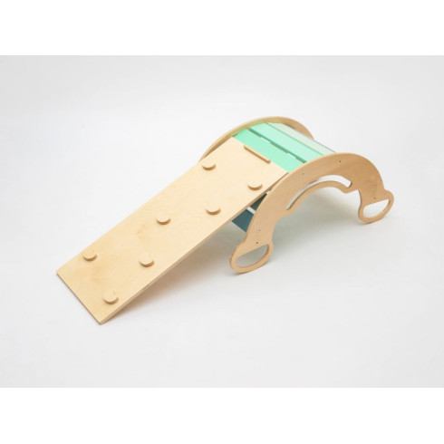 Montessori houpačka 6in1 smile - modrá