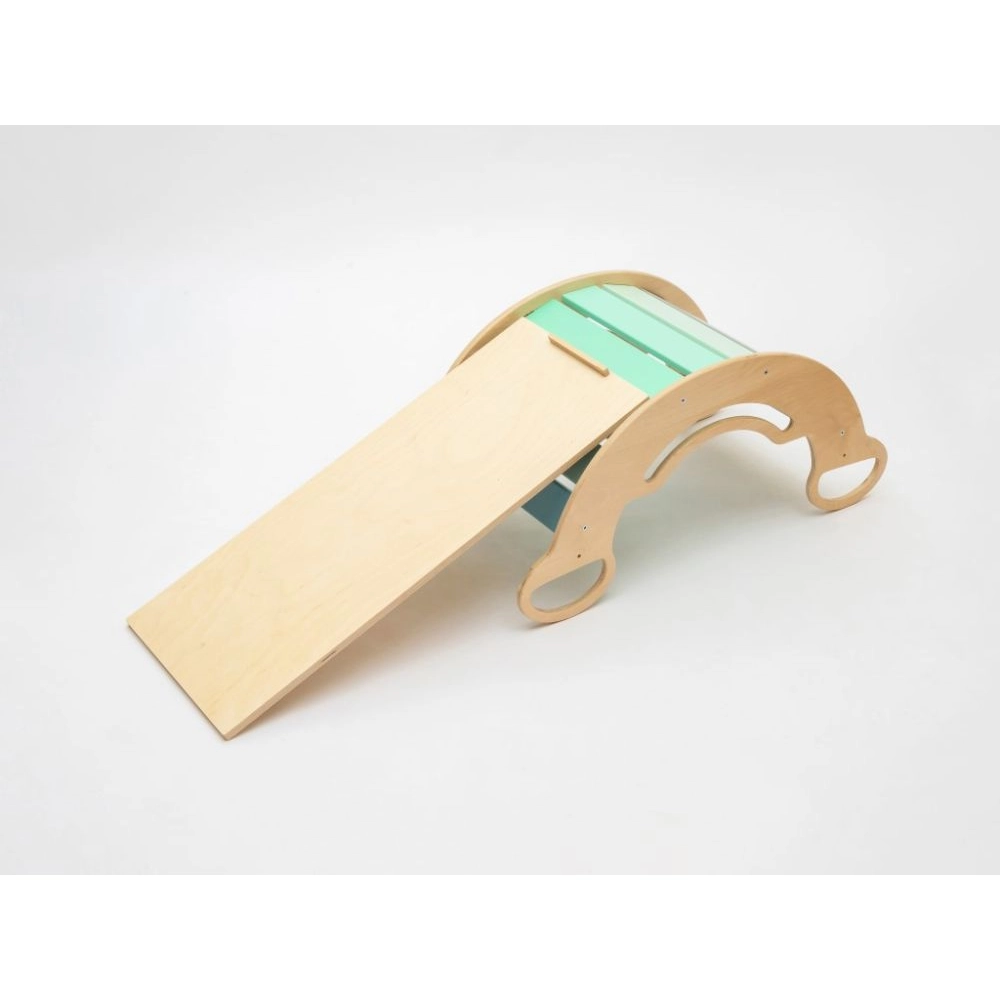 Montessori hojdačka 6in1 smile - modrá