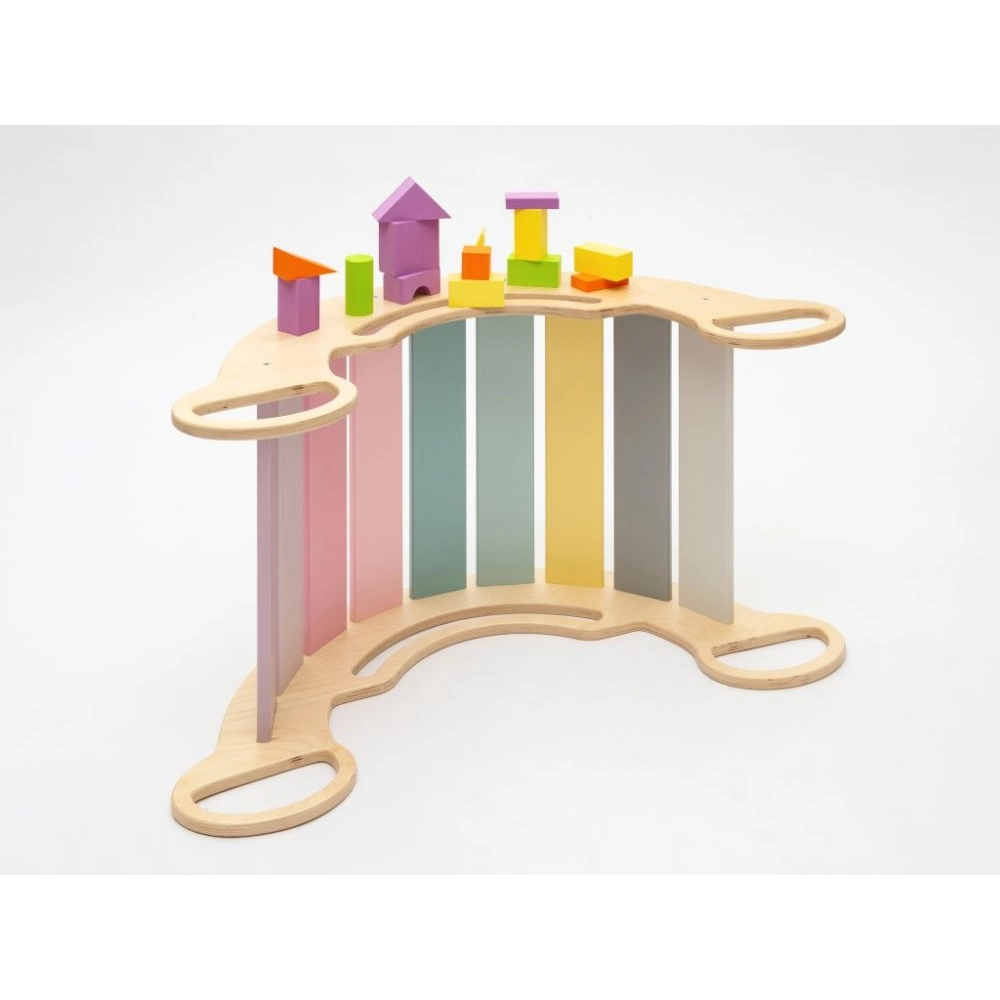 Montessori houpačka 6in1 smile pastel