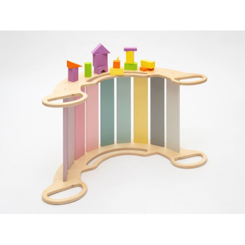 Montessori houpačka 6in1 smile pastel