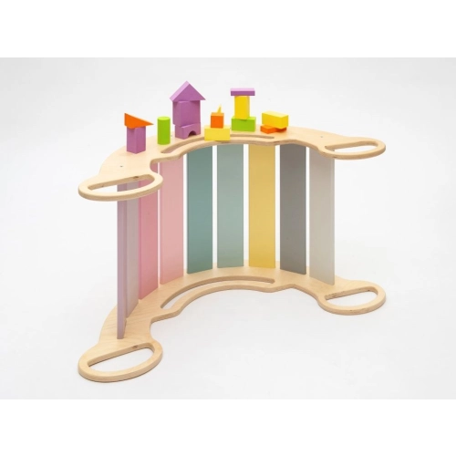 Montessori hojdačka 6in1 smile pastel