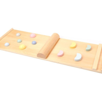 Montessori oboustranná deska - pastel