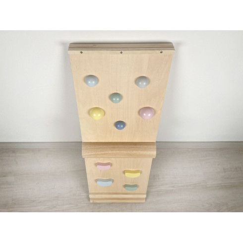 Montessori oboustranná deska - pastel