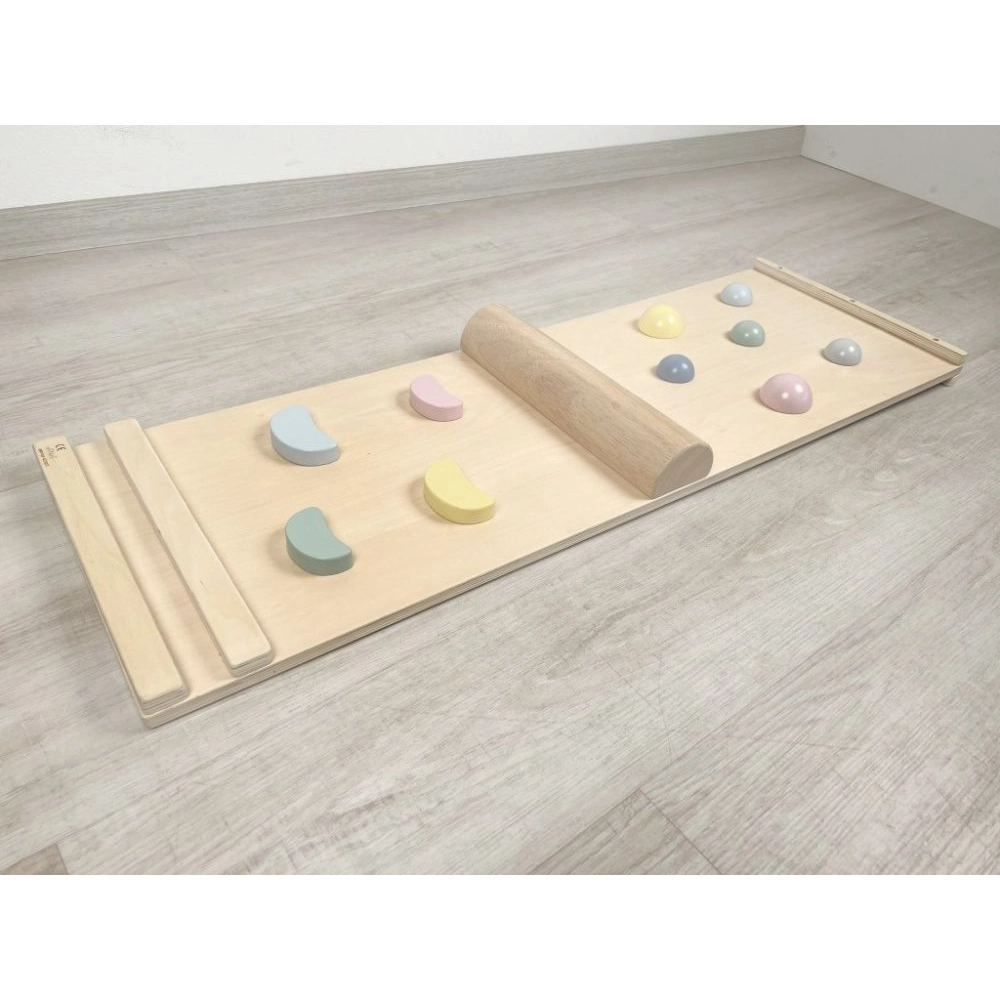 Montessori obojstranná doska - pastel