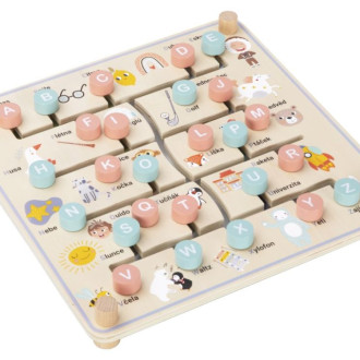 Oboustranné bludiště - Abeceda a zvířátka