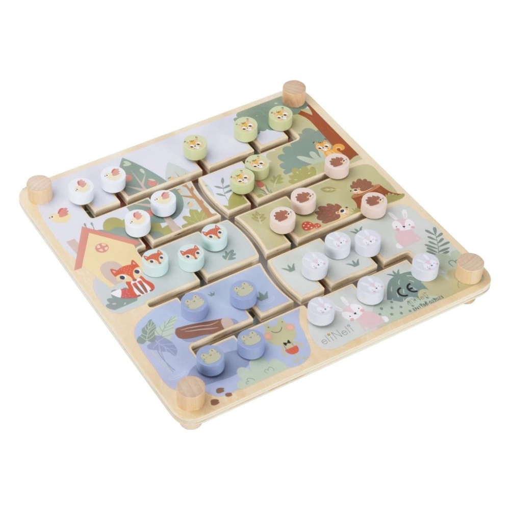 Obojstranné bludisko - Abeceda a zvieratká