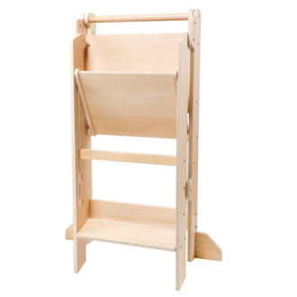 Rastúca učiaca veža 2v1 s kresliacou tabuľou