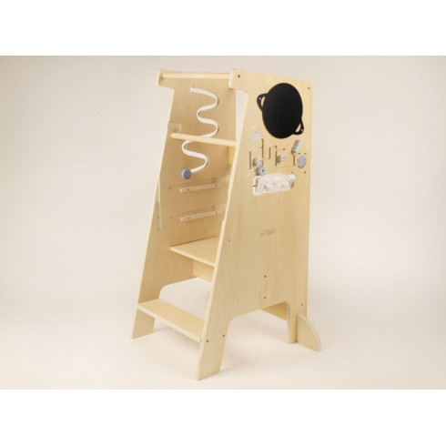Rastúca učiaca veža edukatívna 5v1 Play 90 cm - Vesmír 