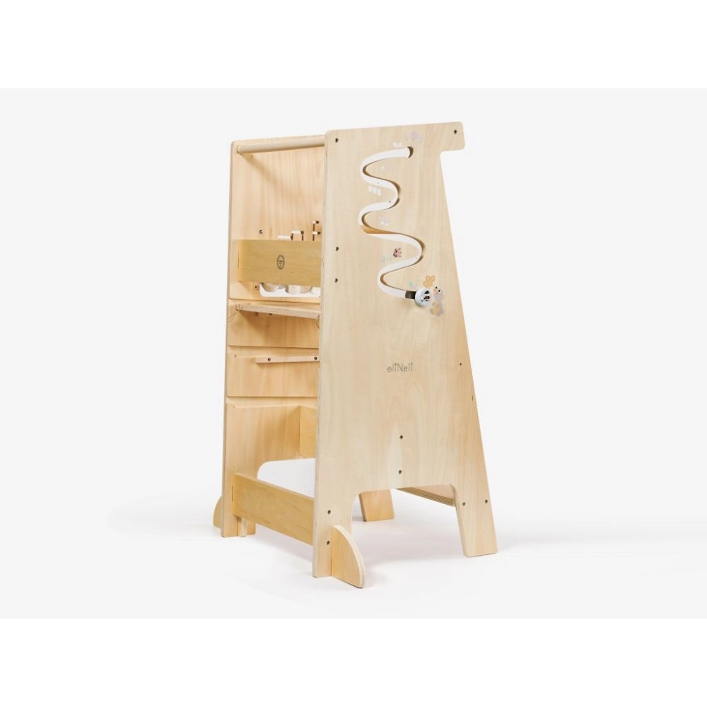 Rastúca učiaca veža edukatívna 5v1 Play 90 cm - Zvieratká